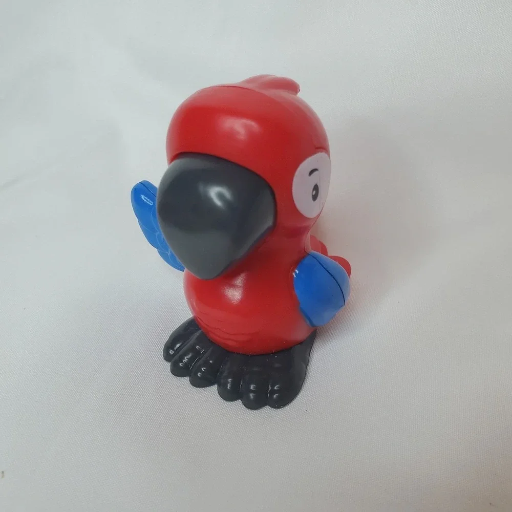 Replacement Red Parrot Figure Bird Fisher Price Little People Noah's Ark Zoo